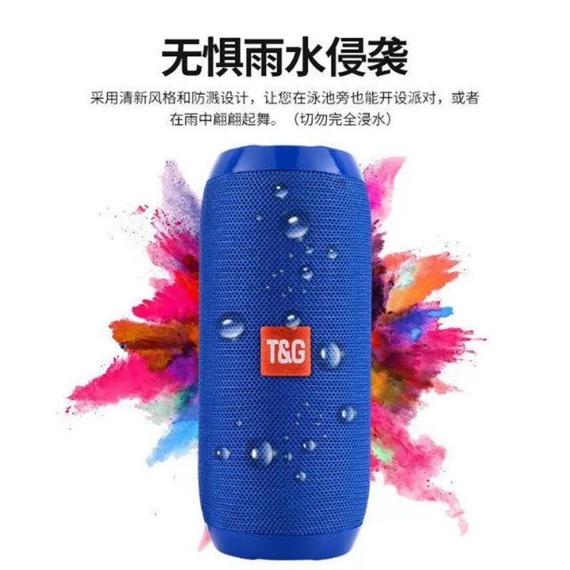 T&G Bluetooth Speakers, 40W Loud Portable Wireless Speaker, Waterproof Shower Speakers with Bluetooth 5.3, Deep Bass, LED Lights, Stereo Pairing for Home/Party/Outdoor/Beach, Gift Ideas Audio Rechargeable Usb Smartphone - 7